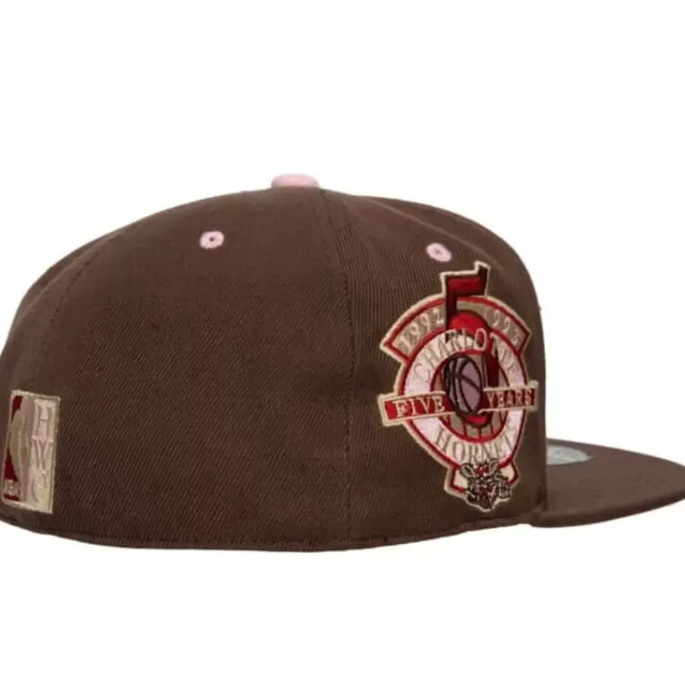 Brown Sugar Bacon Fitted Hat Hwc Charlotte Hornets