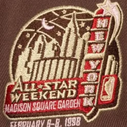 Brown Sugar Bacon Fitted Hat Hwc New York Knicks