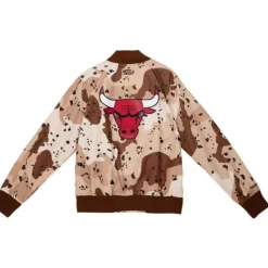 Camo Reflective Jacket Chicago Bulls