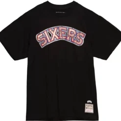 Camo Reflective Ss Tee Philadelphia 76Ers