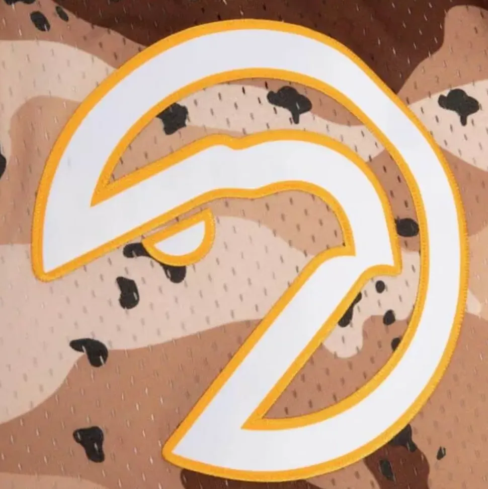 Camo Reflective Swingman Atlanta Hawks 1986 Shorts