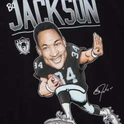 Caricatures Tee Los Angeles Raiders Bo Jackson