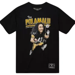 Caricatures Tee Pittsburgh Steelers Troy Polamalu