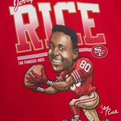 Caricatures Tee San Francisco 49Ers Jerry Rice