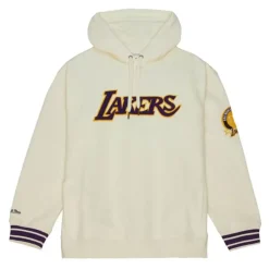 Chainstitch Heavyweight Hoodie Retro Los Angeles Lakers