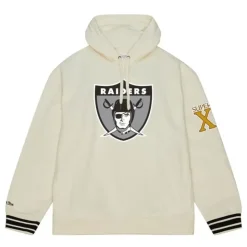 Chainstitch Heavyweight Hoodie Retro Oakland Raiders