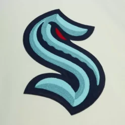 Chainstitch Heavyweight Hoodie Current Seattle Kraken