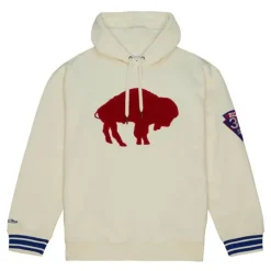 Chainstitch Heavyweight Hoodie Retro Buffalo Bills