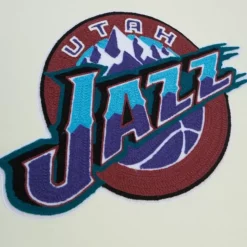 Chainstitch Heavyweight Hoodie Retro Utah Jazz