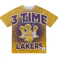 Champ City Sublimated Ss Tee Los Angeles Lakers