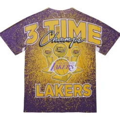 Champ City Sublimated Ss Tee Los Angeles Lakers