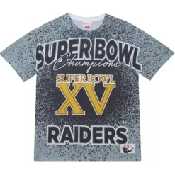 Champ City Sublimated Ss Tee Oakland Raiders