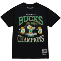 Champions Era Ss Tee Hwc Milwaukee Bucks