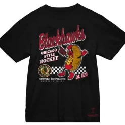 Chicago Hot Dog Tee Chicago Blackhawks