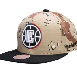 Choco Camo Snapback Los Angeles Clippers