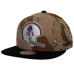 Choco Camo Snapback New England Patriots