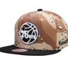 Choco Camo Snapback Philadelphia 76Ers