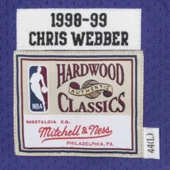 Chris Webber 1998-99 Sacramento Kings Alternate Authentic Jersey
