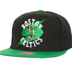 Circle Splash Snapback Boston Celtics