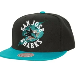 Circle Splash Snapback San Jose Sharks