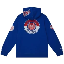 City Collection Fleece Hoody Detroit Pistons