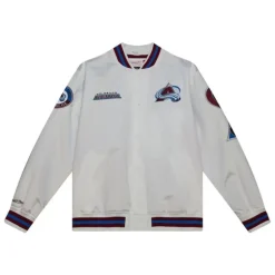 City Collection Lightweight Satin Jacket Colorado Avalanche