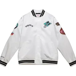 City Collection Lightweight Satin Jacket San Antonio Spurs