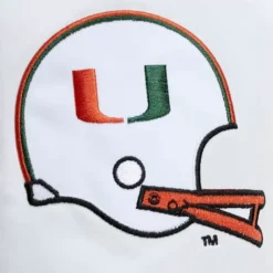 City Collection Lightweight Satin Jacket University Of Miami