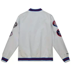 City Collection Lightweight Satin Jacket Chicago Cubs