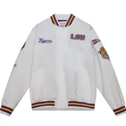 City Collection Lightweight Satin Jacket Louisiana State University