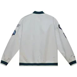 City Collection Lightweight Satin Jacket Milwaukee Bucks