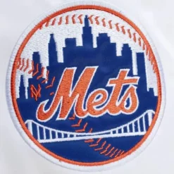 City Collection Lightweight Satin Jacket New York Mets