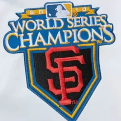 City Collection Lightweight Satin Jacket San Francisco Giants