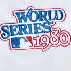 City Collection Lightweight Satin Jacket Philadelphia Phillies