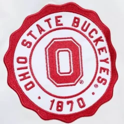 City Collection Lightweight Satin Jacket Ohio State