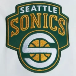 City Collection Lightweight Satin Jacket Seattle Supersonics