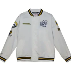 City Collection Lightweight Satin Jacket University Of Michigan