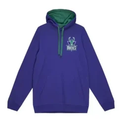 Classic French Terry Hoody Milwaukee Bucks