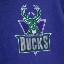 Classic French Terry Hoody Milwaukee Bucks