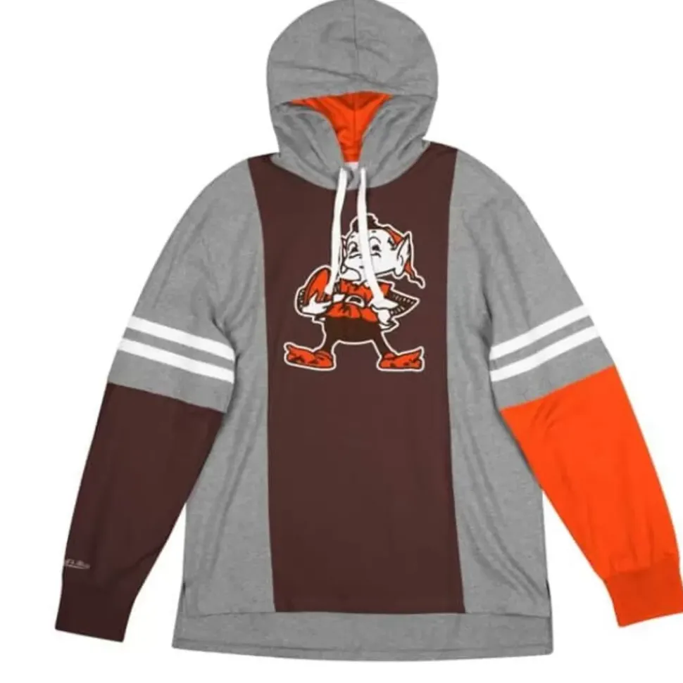 Color Blocked Hoodie Cleveland Browns