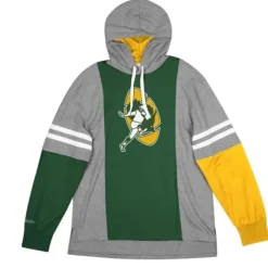 Color Blocked Hoodie Green Bay Packers