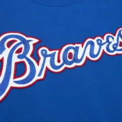 Color Blocked Ss Tee Atlanta Braves