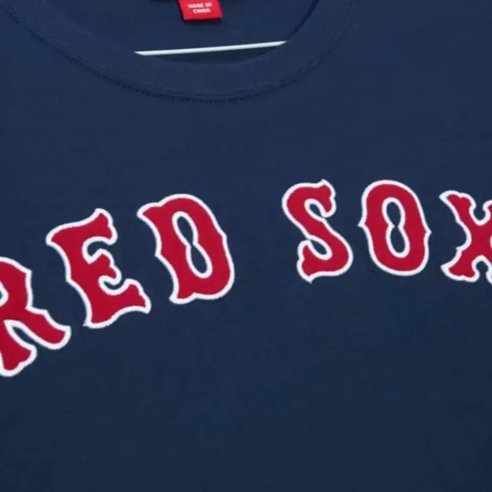 Color Blocked Ss Tee Boston Red Sox
