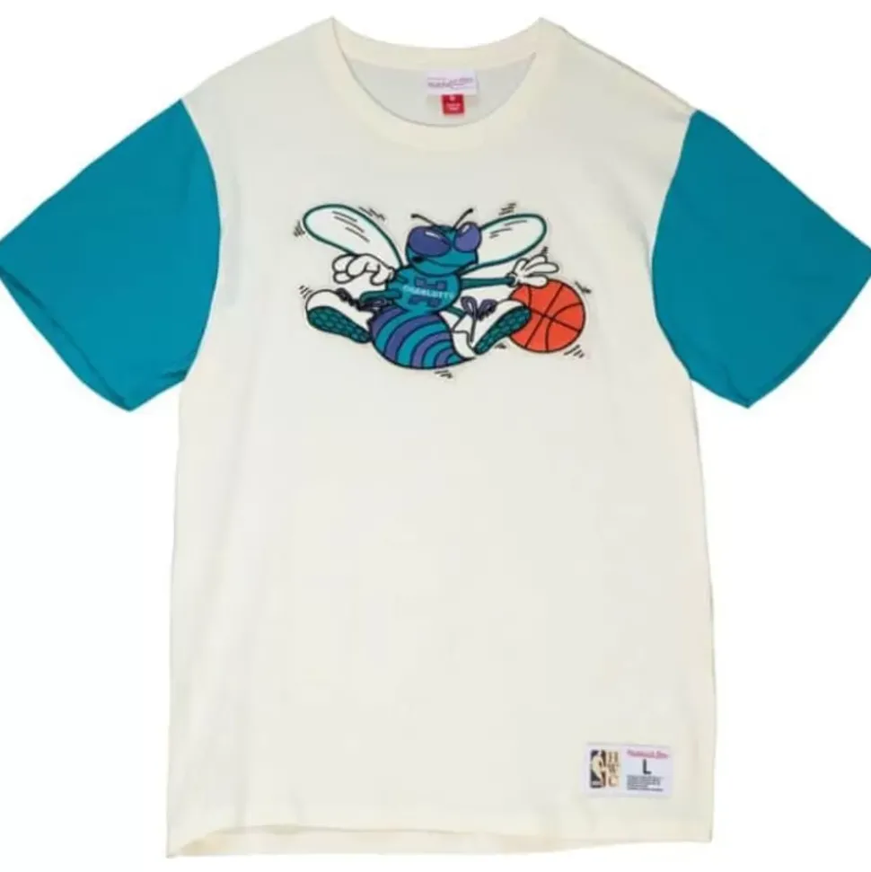 Color Blocked S/S Tee Charlotte Hornets
