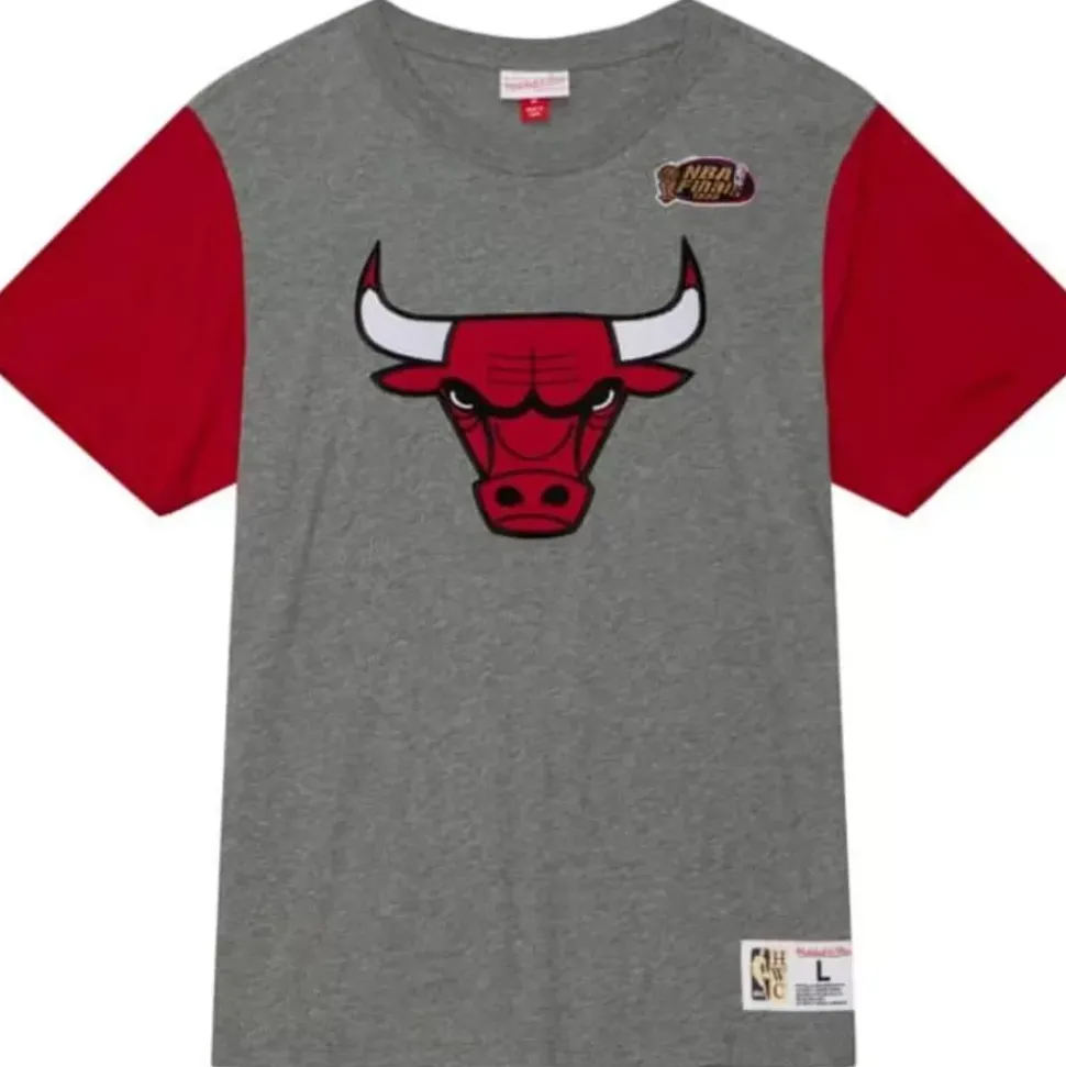 Color Blocked S/S Tee Chicago Bulls
