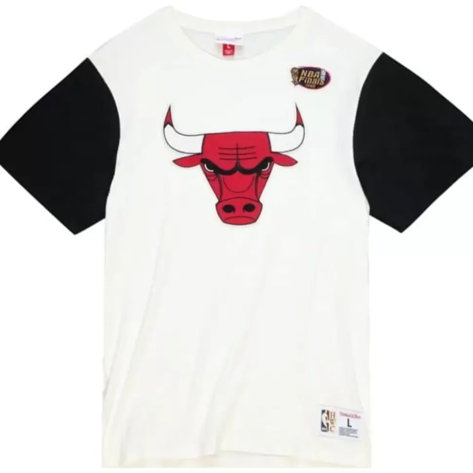 Color Blocked S/S Tee Chicago Bulls