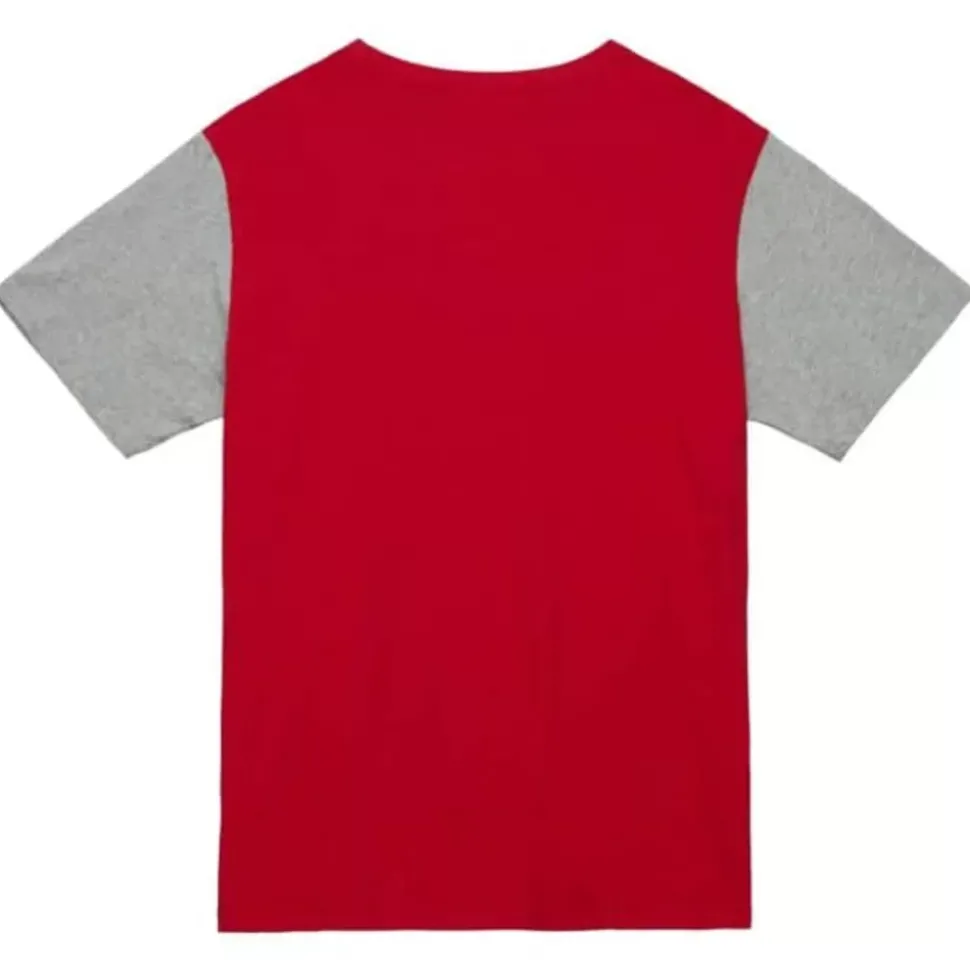 Color Blocked Ss Tee Chicago Blackhawks