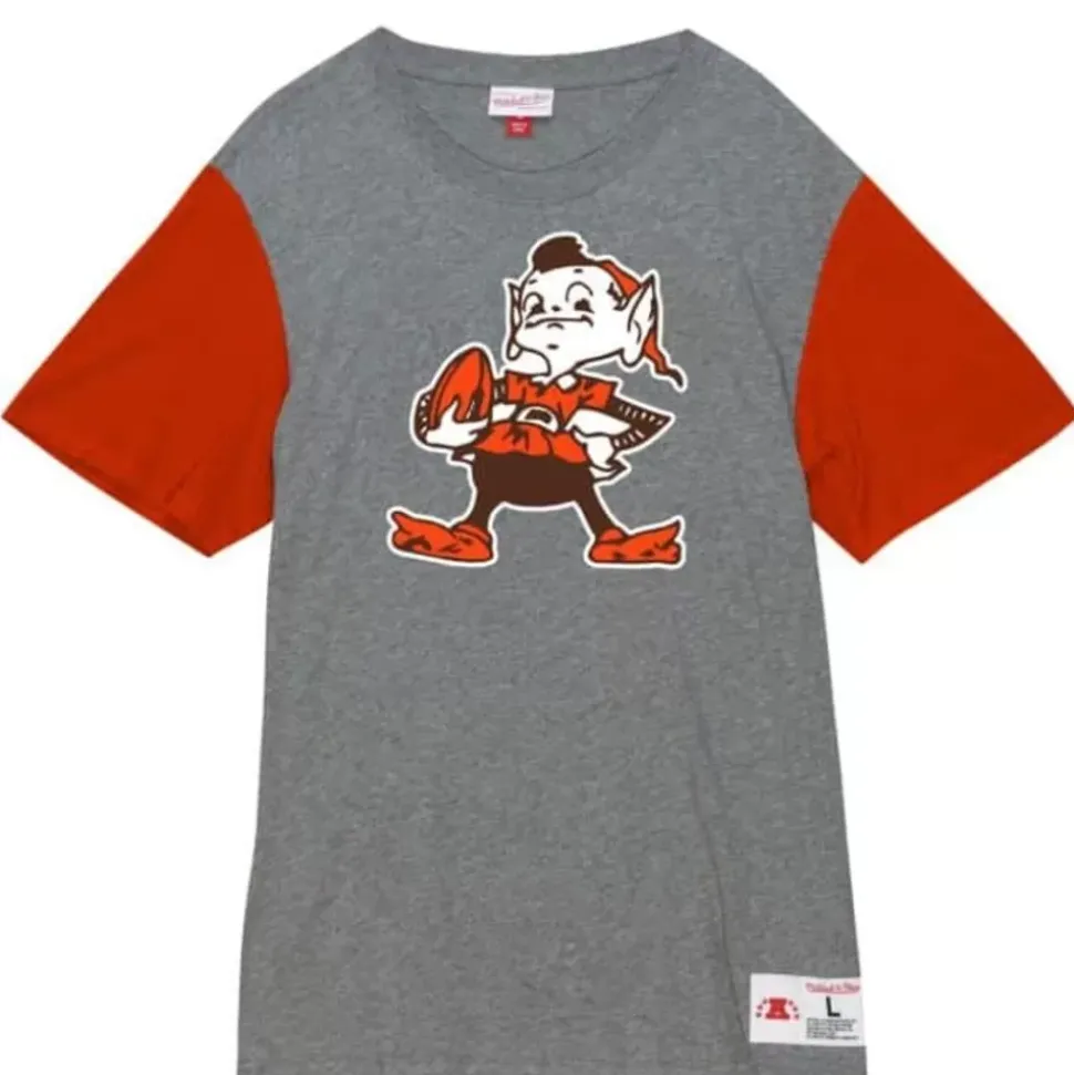 Color Blocked S/S Tee Cleveland Browns
