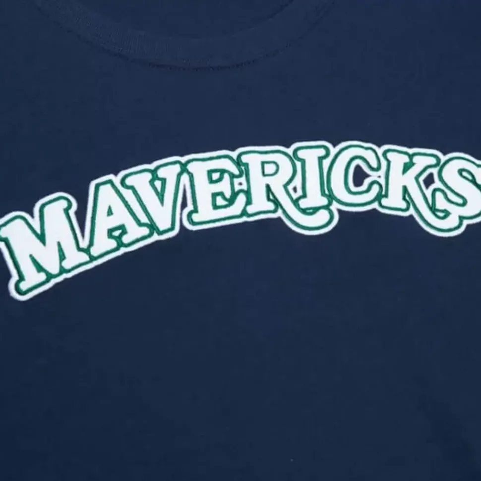 Color Blocked Ss Tee Dallas Mavericks