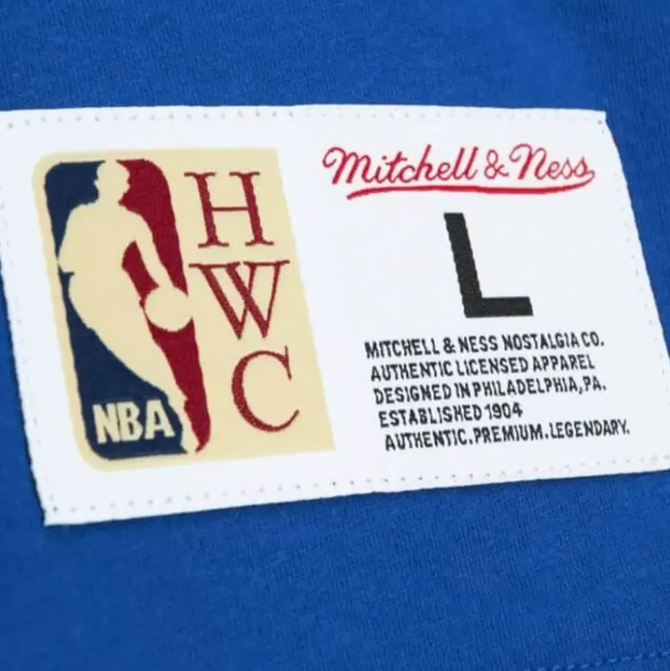 Color Blocked Ss Tee Detroit Pistons